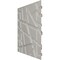 Ekena Millwork 19 5/8in. W x 19 5/8in. H Evergreen EnduraWall Decorative 3D Wall Panel Covers 2.67 Sq. Ft. WP20X20EGAMB - alternate 3